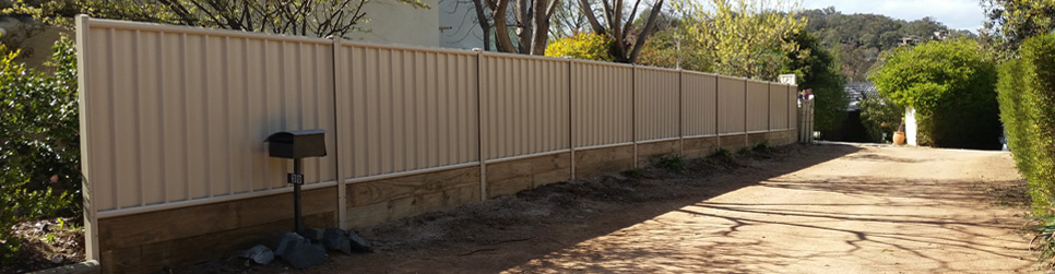 ACT Fencing & Construction Colorbond Fencing Canberra